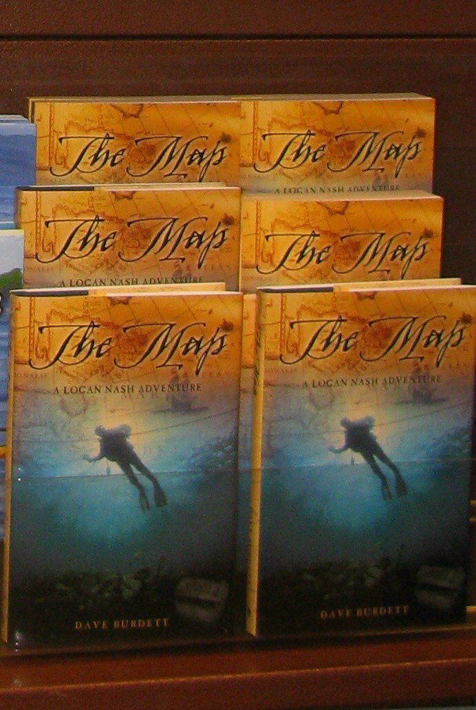 Dave Burdett, author of The Map, A Logan Nash Adventure, action/adventure novel series