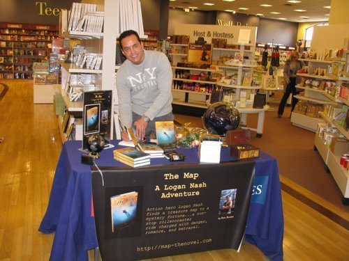 Dave Burdett, author of The Map, A Logan Nash Adventure, action/adventure novel series