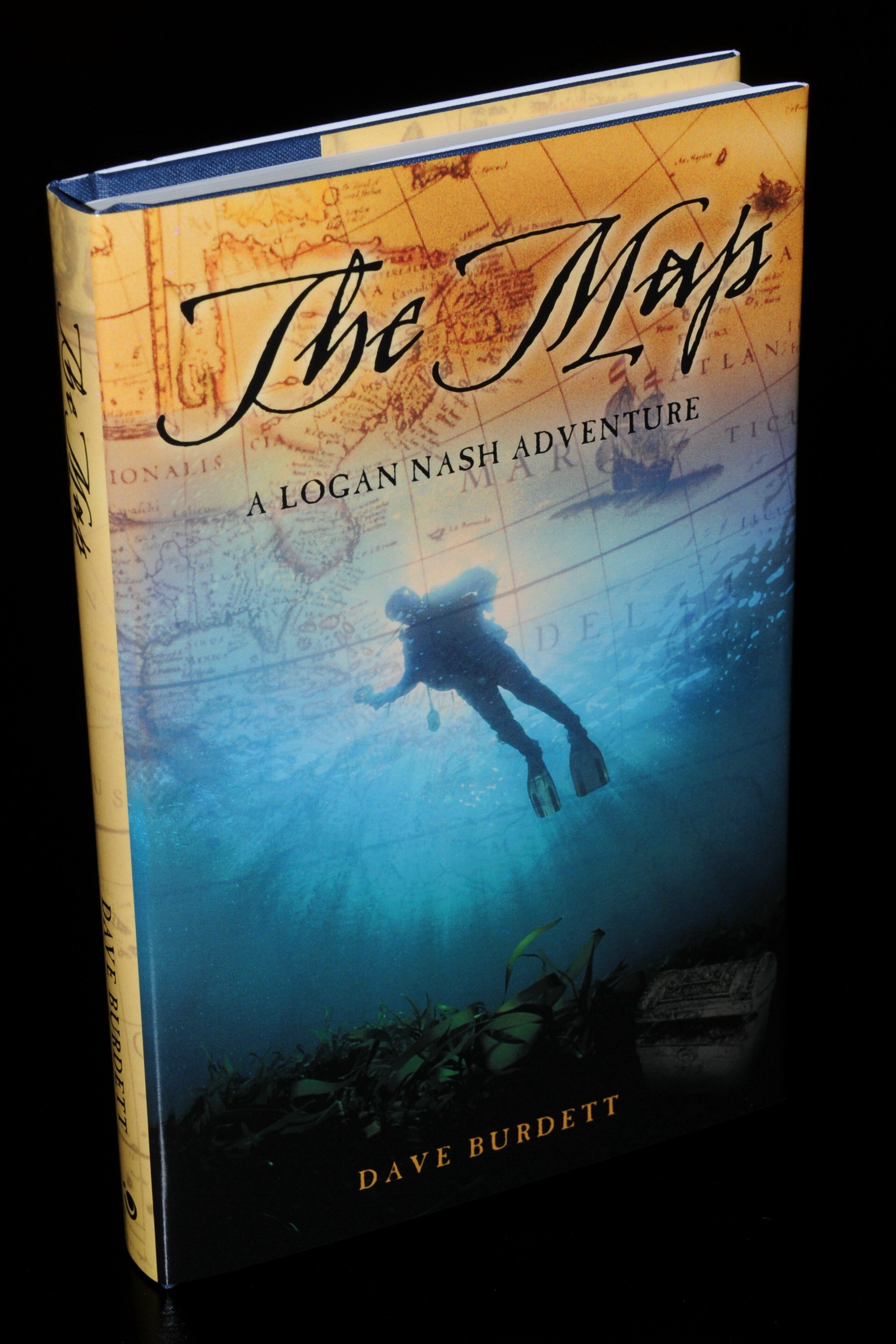 Dave Burdett, author of The Map, A Logan Nash Adventure, action/adventure novel series